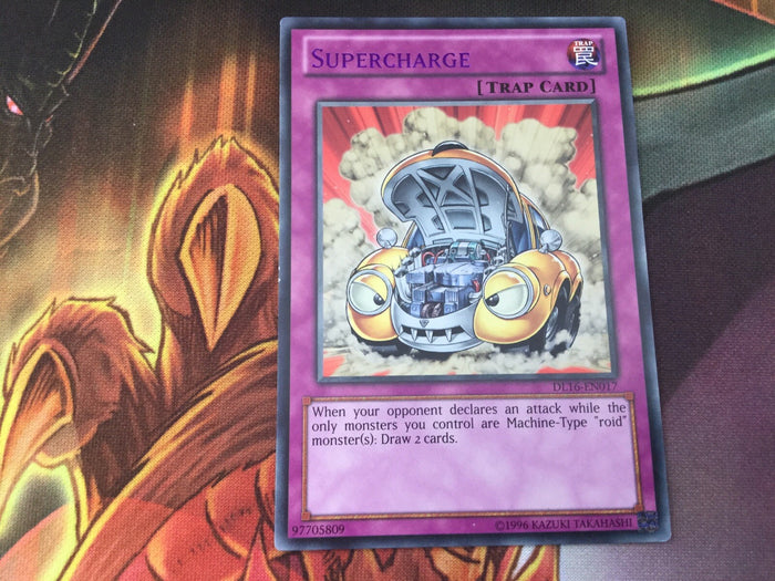 DL16-EN017 YuGiOh Supercharge (Purple) Duelist League Card DL Brand-New Rare