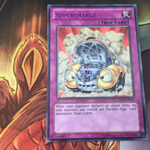 DL16-EN017 YuGiOh Supercharge (Purple) Duelist League Card DL Brand-New Rare