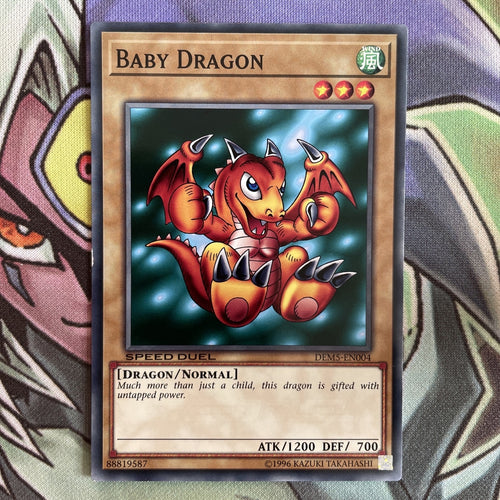 DEM5-EN004 Baby Dragon Common Unlimited Edition NM Yugioh Card
