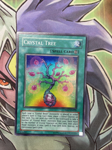 DP07-EN020 Crystal Tree Super Rare Unlimited Edition NM Yugioh Card