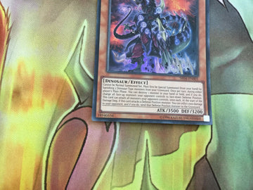 SR04-EN001 Ultimate Conductor Tyranno | Unlimited Ultra Rare Card | YuGiOh TCG (back)