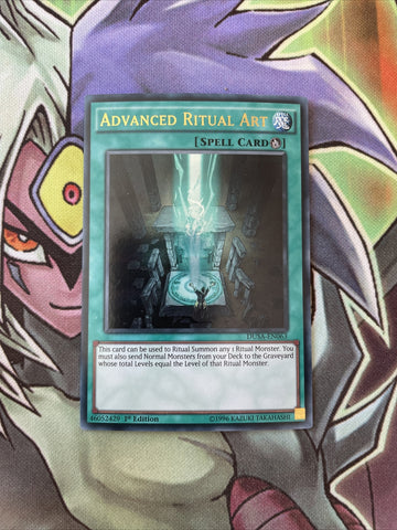 DUSA-EN063 Advanced Ritual Art Ultra Rare 1st Edition NM Yugioh Card