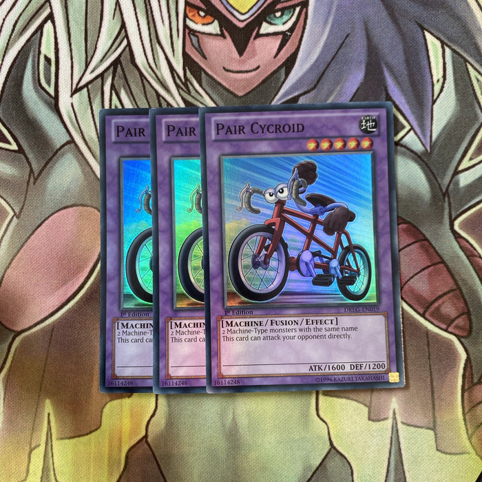 DRLG-EN019 x3 Pair Cycroid Super Rare Excellent Condition Yugioh