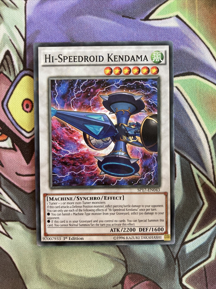 SP17-EN043 Hi-Speedroid Kendama Starfoil 1st Edition NM Yugioh Card