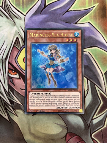 RIRA-EN003 Marincess Sea Horse Ultra Rare 1st Edition NM Yugioh Card