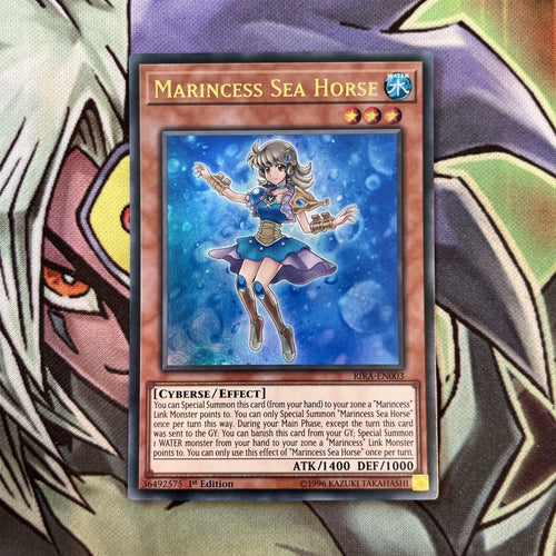 RIRA-EN003 Marincess Sea Horse Ultra Rare 1st Edition NM Yugioh Card