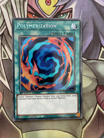 SGX1-ENA12 Polymerization Secret Rare 1st Edition NM Yugioh Card