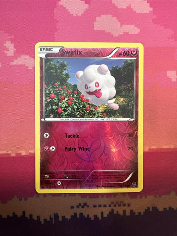 Pokemon Card Swirlix XY Base Set Reverse Holo 94/146 Near Mint