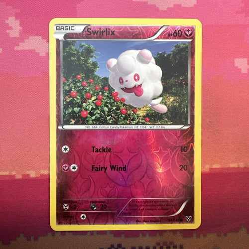 Pokemon Card Swirlix XY Base Set Reverse Holo 94/146 Near Mint