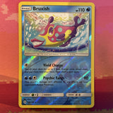 Pokemon Card Bruxish Sun & Moon Reverse Holo 48/149 Near Mint