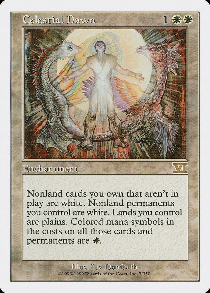 Celestial Dawn - Sixth Edition Rare Excellent Magic MTG