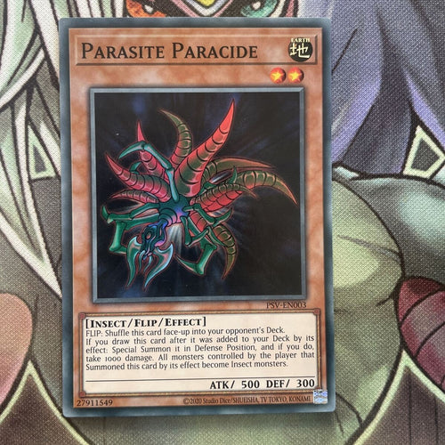 PSV-EN003 Parasite Paracide Super Rare UNL Edition Near Mint Yugioh