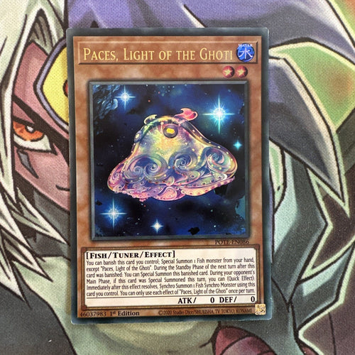 POTE-EN086 Paces, Light Of The Ghoti Ultra Rare 1st Edition NM Yugioh Card