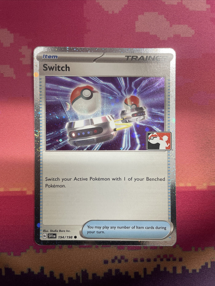 Pokemon Card Switch Play Cosmo Holo 194/198 NM