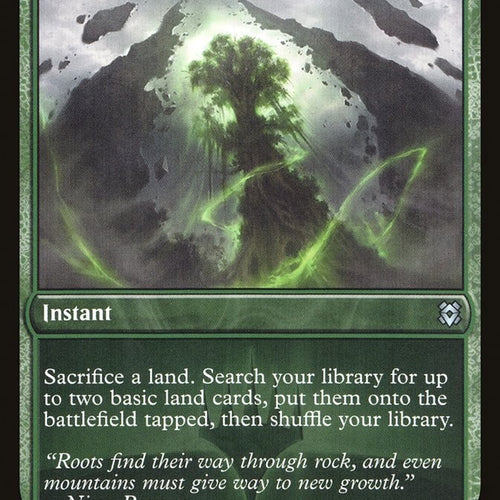 Roiling Regrowth Promo Pack Zendikar Rising Excellent Magic MTG
