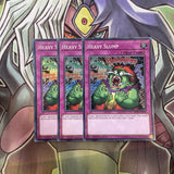 MYFI-EN059 Heavy Slump Super Rare x3 Excellent Condition Yugioh