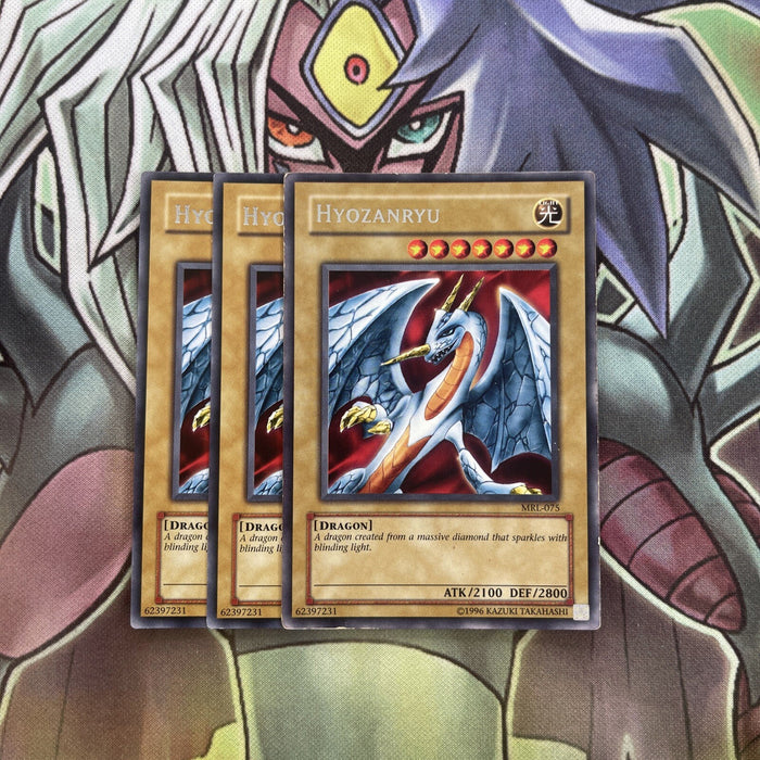 MRL-075 x3 Hyozanryu Rare Excellent Conditon Yugioh