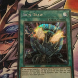 BLRR-EN034 Yugioh Secret Rare Iron Draw 1st Edition (NM)