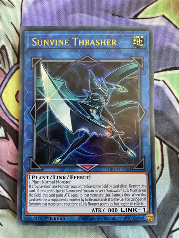 GFTP-EN024 Sunvine Trasher Ultra Rare 1st Edition NM Yugioh Card