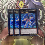 NUMH-EN040 CXyz Simon The Great Moral Leader Secret x3 Excellent Cond Yugioh