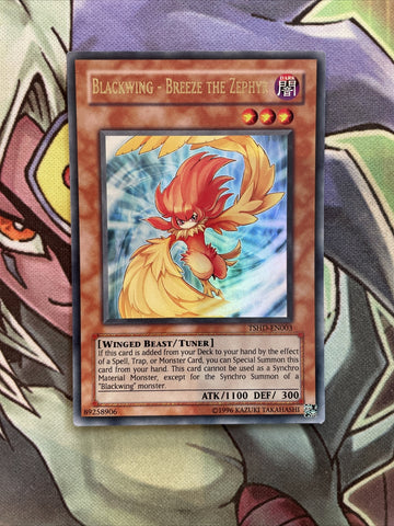 TSHD-EN003 Blackwing - Breeze The Zephyr Ultra Unlimited Edition NM Yugioh Card