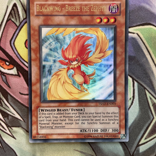 TSHD-EN003 Blackwing - Breeze The Zephyr Ultra Unlimited Edition NM Yugioh Card