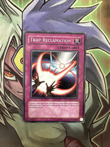 TAEV-EN077 Trap Reclamation Rare Unlimited Edition NM Yugioh Card