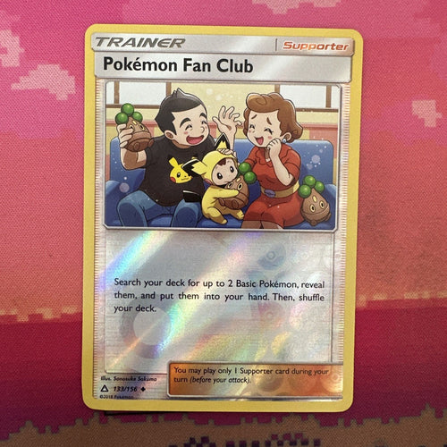 Pokemon Card Pokemon Fan Club Ultra Prism Reverse Holo 133/156 NM