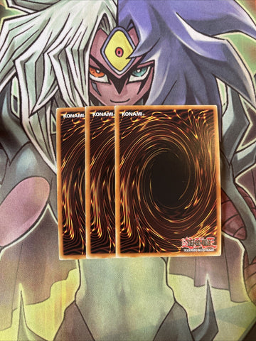 SDDC-EN002 x3 Darklflare Dragon Ultra Rare Excellent Condition Yugioh (back)