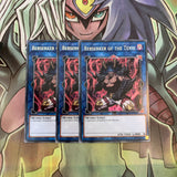 RIRA-EN045 x3 Berserker of the Tenyi Rare Excellent Condition Yugioh