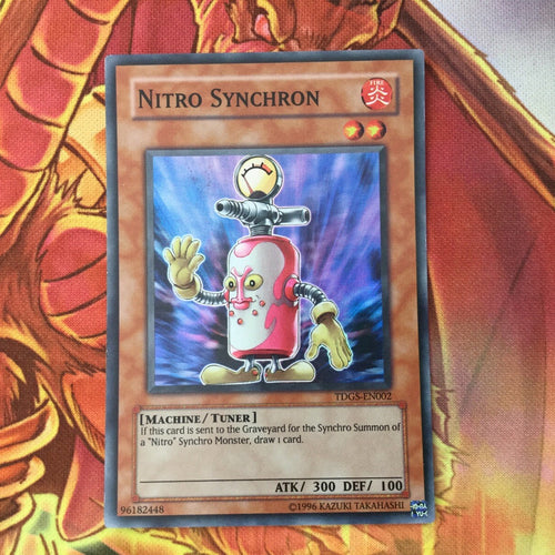 TDGS-EN002 Nitro Synchron - Super Rare - Unlimited Edition Yugioh