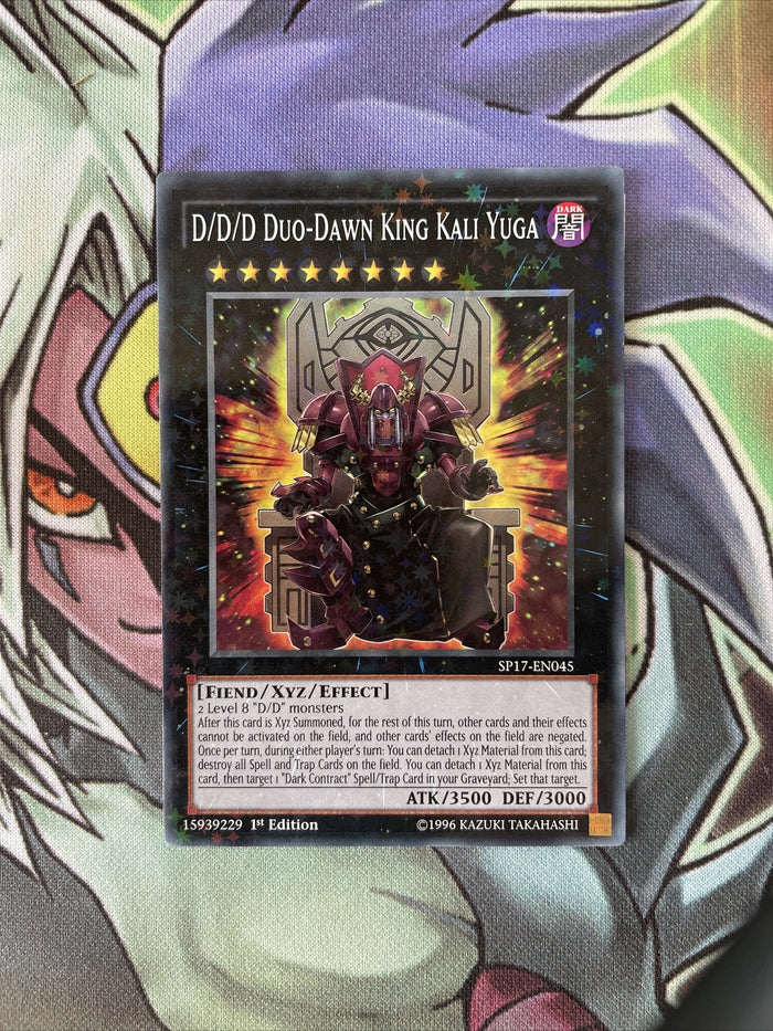 SP17-EN045 D/D/D Duo-Dawn King Kali Yuga Starfoil 1st Edition Near Mint YuGiOh C