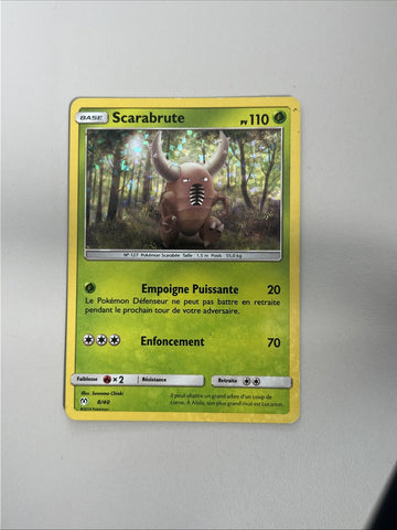 Pokemon Card Pinsir McDonald's 2019 Holo FRENCH 8/40 Moderately Played