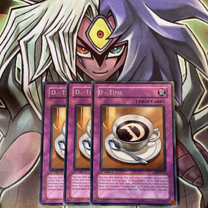 EOJ-EN053 x3 D - Time Rare Excellent Condition Yugioh