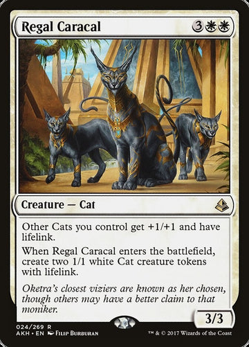Regal Caracal - Amonkhet Excellent Magic MTG