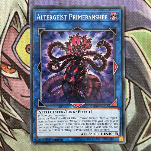 SP18-EN037 Altergeist Primebanshee Starfoil Rare 1st Edition NM Yugioh Card