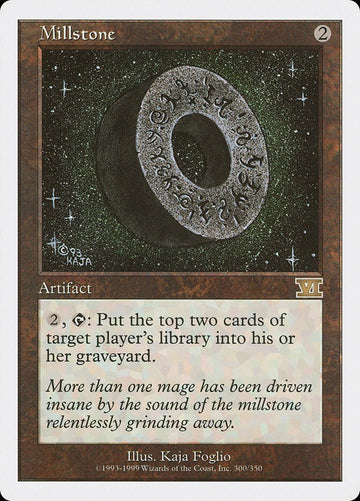 Millstone - Sixth Edition Rare Excellent Magic MTG