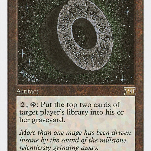 Millstone - Sixth Edition Rare Excellent Magic MTG