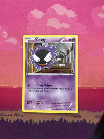 Pokemon Card Gastly Breakthrough Common 58/162 NM