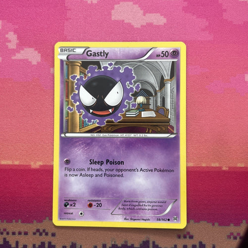 Pokemon Card Gastly Breakthrough Common 58/162 NM