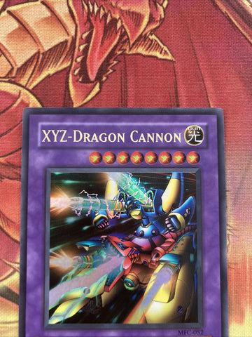 MFC-052 Yugioh XYZ-Dragon Cannon Ultra Rare Near Mint Yugioh Card (back)