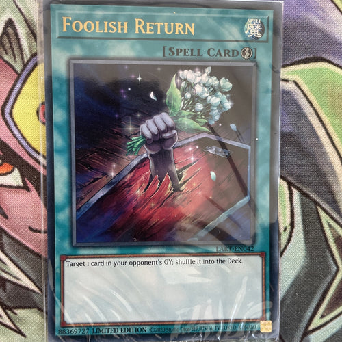 LART-EN042 Foolish Return SEALED Ultra Rare 1st Edition NM Yugioh Card