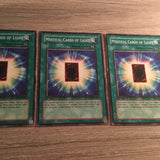 LODT-EN058  3x Mystical Cards of Light - Common - 1st Edition Yugioh