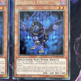 duea-en023 3 x Shaddoll Falco Unltd Ed (NM) Rare Yugioh!