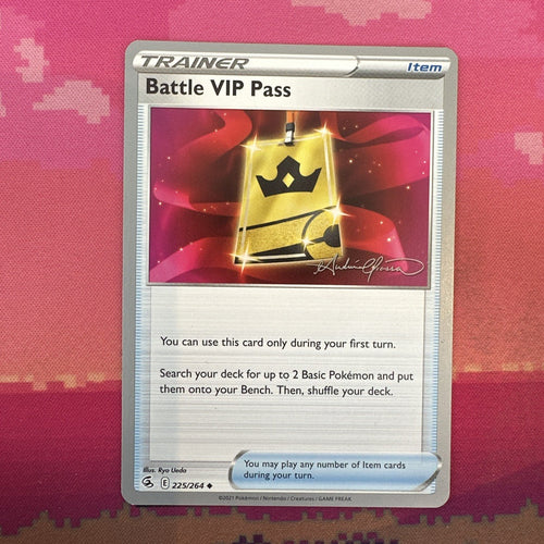 Pokemon Card Battle VIP Pass World Championships 2022 225/264 NM