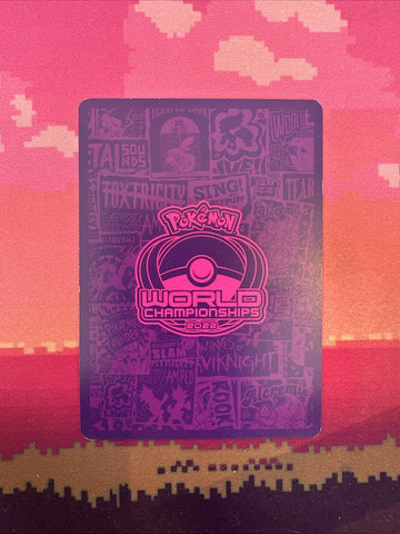 Pokemon Card Battle VIP Pass World Championships 2022 225/264 NM (back)