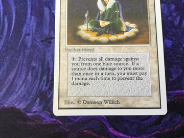Circle Of Protection Blue - Unlimited Excellent Magic MTG (back)