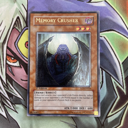 SOI-EN029 Memory Crusher Ultimate Rare 1st Edition NM Yugioh Card