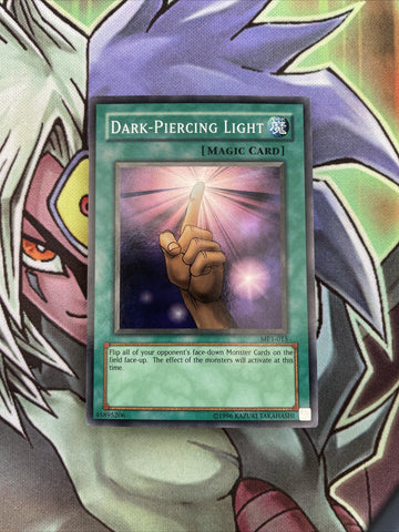 MP1-015 Dark-Piercing Light Super Rare UNL Edition NM Yugioh Card