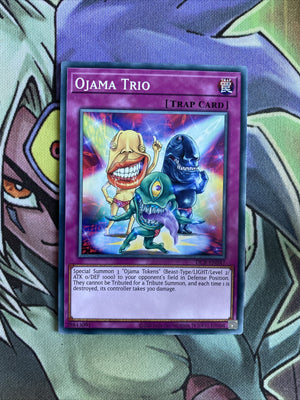 DP2-EN027 Ojama Trio Common Unlimited Edition NM Yugioh Card